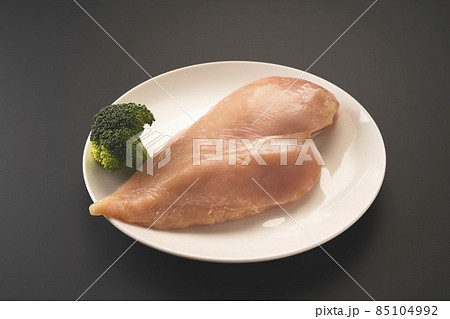 皮引き鶏むね肉　鶏肉　生肉　リーズナブル　ヘルシー　食材 85104992