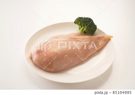 皮引き鶏むね肉　鶏肉　生肉　リーズナブル　ヘルシー　食材 85104995