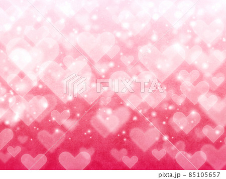 背景 背景素材 壁紙 ハート バレンタイン テクスチャ ハート柄 フレア 柄 質感 グラデーションのイラスト素材