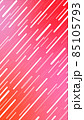 斜めラインやスピードの抽象的背景イメージ　赤 85105793