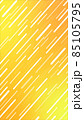 斜めラインやスピードの抽象的背景イメージ　黄色 85105795
