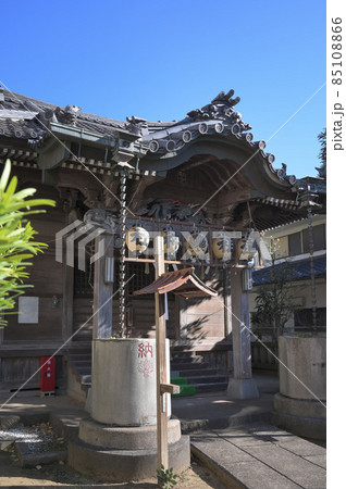 青空と道祖神社 青空と道祖神社 85108866