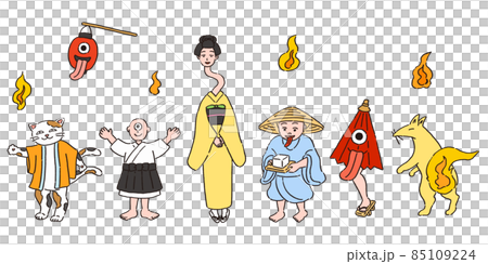 Hyakki Yagyo 可愛的日本妖怪插圖集 Hyakki Yagyo 可愛的日本妖怪插圖集 85109224