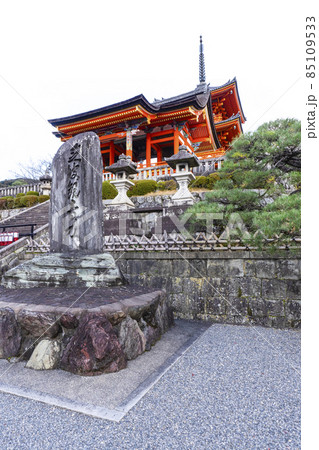 京都 晩秋の清水寺(2021年)西門 京都 晩秋の清水寺(2021年)西門 85109533