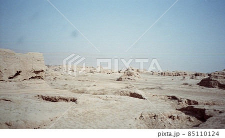 1991年3月当時の「交河故城 遺跡」(新疆ウイグル自治区トルファン 西部/中華人民共和国) 1991年3月当時の「交河故城 遺跡」(新疆ウイグル自治区トルファン 西部/中華人民共和国) 85110124