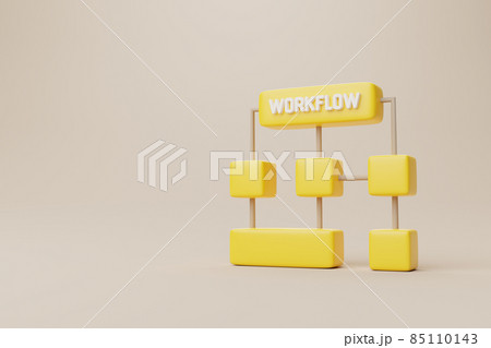 Yellow cube arranging processing management Yellow cube arranging processing management 85110143