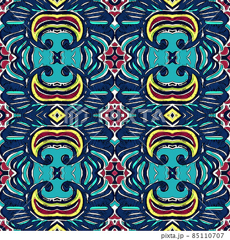 Abstract geometric texture seamless pattern 85110707