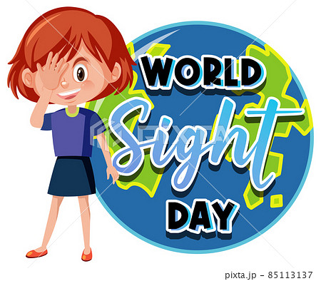 World sight day concept background 85113137