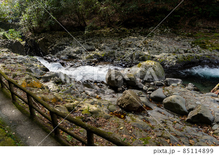 【静岡県】河津七滝 出合滝 【静岡県】河津七滝 出合滝 85114899