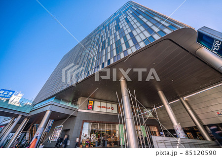 日本の東京都市景観 二子玉川駅前などを望む 日本の東京都市景観 二子玉川駅前などを望む 85120590