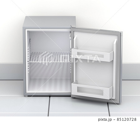 Empty small refrigerator 85120728