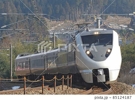 北陸本線 倶利伽羅-津幡 JR西日本 683系 T25編成(金沢) サンダーバード 北陸本線 倶利伽羅-津幡 JR西日本 683系 T25編成(金沢) サンダーバード 85124187