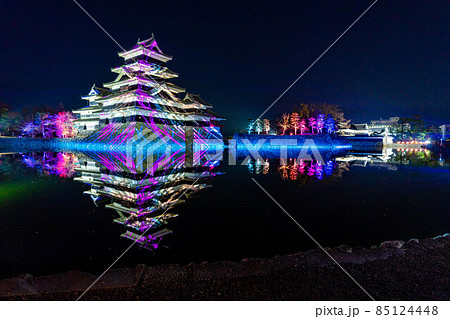 松本城のプロジェクションマッピング【長野県】 85124448