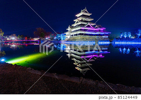 松本城のプロジェクションマッピング【長野県】 85124449