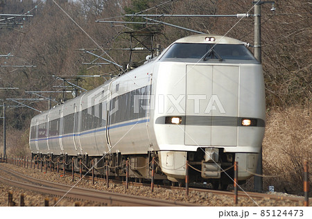 北陸本線　津幡－倶利伽羅　JR西日本　683系　T22編成（金沢）　サンダーバード 85124473