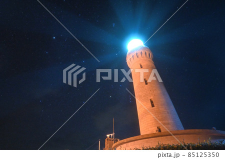 ライトアップされた角島灯台 ライトアップされた角島灯台 85125350
