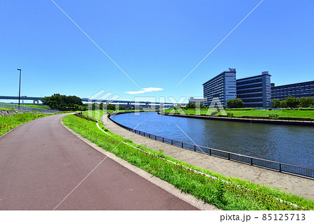 東京都、隅田川の風景 東京都、隅田川の風景 85125713