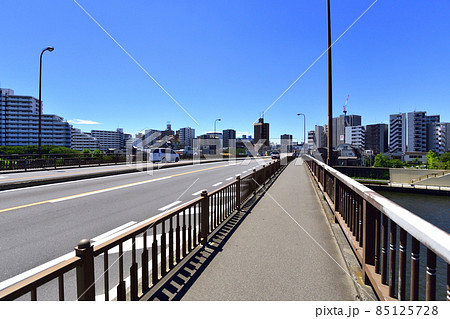 東京都、隅田川の風景 85125728