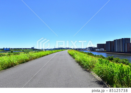 東京都、隅田川の風景 東京都、隅田川の風景 85125738
