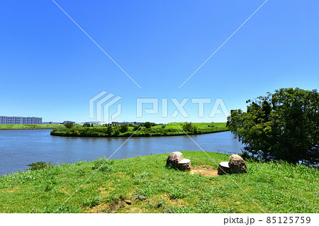 東京都、隅田川の風景 東京都、隅田川の風景 85125759