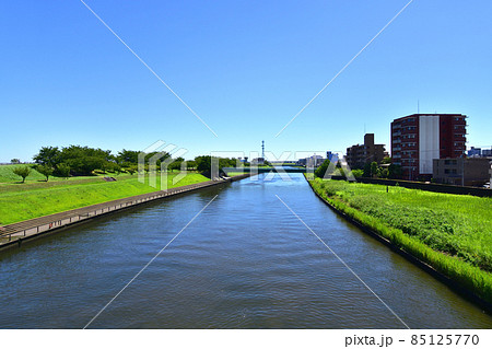 東京都、隅田川の風景 東京都、隅田川の風景 85125770