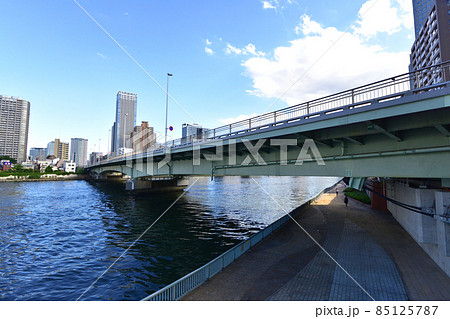 東京都、隅田川の風景 東京都、隅田川の風景 85125787