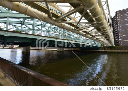 2021年、東京都　隅田川の風景 85125972
