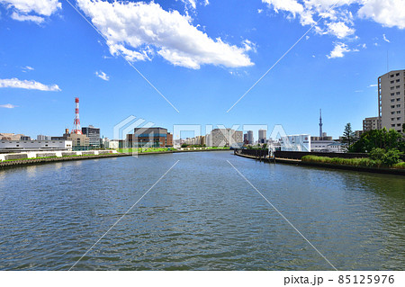 2021年、東京都　隅田川の風景 85125976