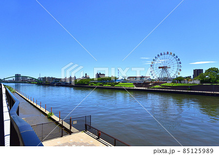 2021年、東京都　隅田川の風景 85125989
