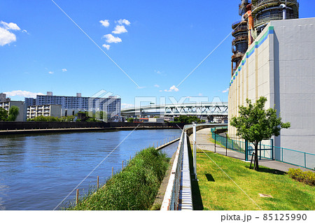 2021年、東京都　隅田川の風景 85125990