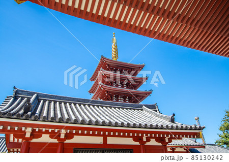 東京都 浅草の風景 東京都 浅草の風景 85130242
