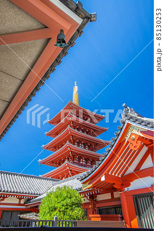 東京都　浅草の風景 85130253