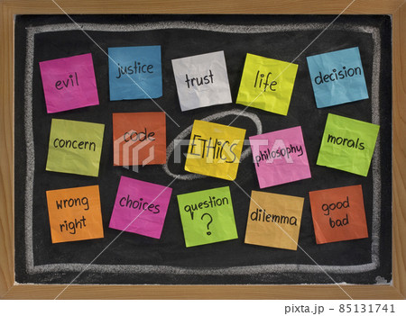 ethics word cloud 85131741
