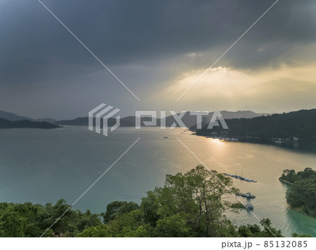 台湾 【日月潭】夕方 / Sun Moon Lake, Nantou, Taiwan 85132085