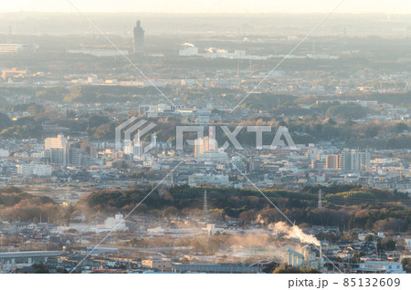 茨城県土浦市 朝日峠展望所から撮影した牛久大仏 茨城県土浦市 朝日峠展望所から撮影した牛久大仏 85132609