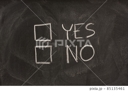 yes and no checkboxes on blackboard 85135461