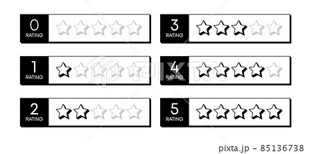Five stars rating. Customer product rating review. Flat icon for apps and websites. Vector illustration. Five stars rating. Customer product rating review. Flat icon for apps and websites. Vector illustration. 85136738