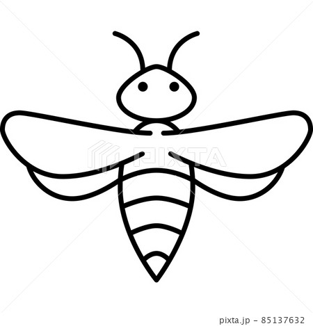 Bee Insect Outline Icon Vector Bee Insect Outline Icon Vector 85137632