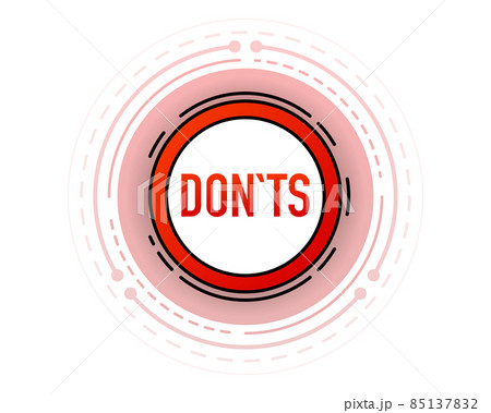 Check box list icons set, green and red, yes or no, dos or donts isolated on white background. Vector illustration. Check box list icons set, green and red, yes or no, dos or donts isolated on white background. Vector illustration. 85137832
