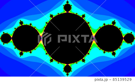 派手　サイケ　奇抜　模様　CG　背景　壁紙 85139529