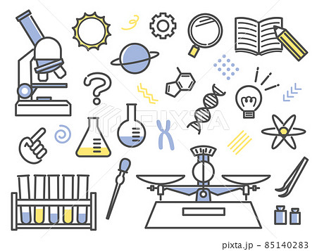 科学アイコンセット 科学アイコンセット 85140283