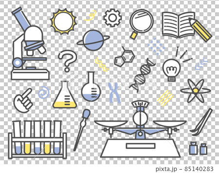 科学アイコンセット 科学アイコンセット 85140283