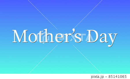 Mother S Day 母の日 メッセージ ギフト プレゼント Cg 背景 壁紙のイラスト素材