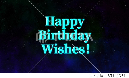 誕生日　happy Birthday　英語　バースデイ　CG　背景　壁紙 85141381