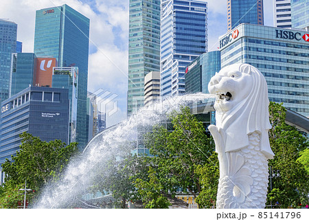 マーライオン　シンガポール 85141796