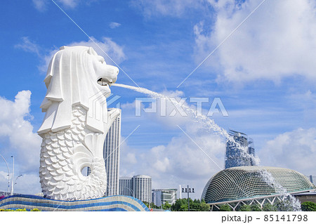 マーライオン　シンガポール 85141798