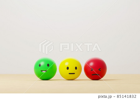 Business services rating customer experience, Satisfaction survey concept. 3d render illustration 85141832