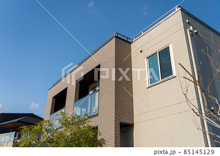オシャレな外観の家 85145129