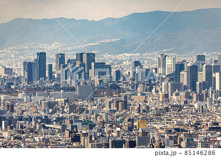 東大阪市枚岡山からの眺望 85146286