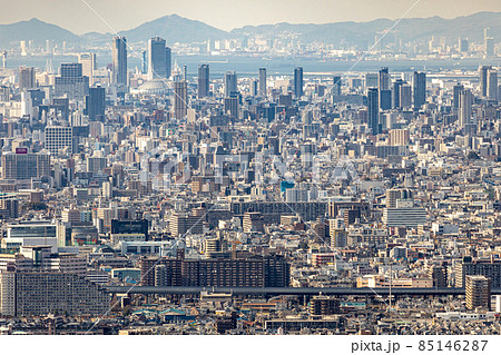 東大阪市枚岡山からの眺望 東大阪市枚岡山からの眺望 85146287